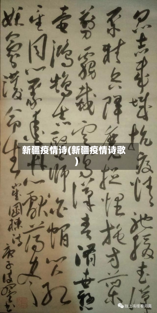 新疆疫情诗(新疆疫情诗歌)-第2张图片