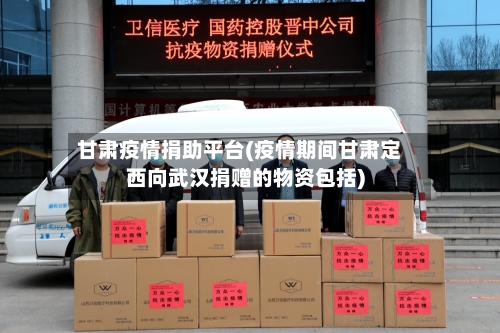 甘肃疫情捐助平台(疫情期间甘肃定西向武汉捐赠的物资包括)