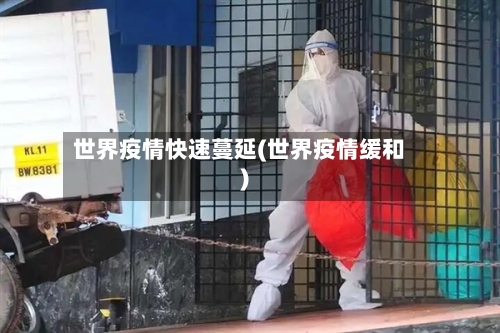 世界疫情快速蔓延(世界疫情缓和)