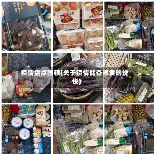 疫情盘点囤粮(关于疫情储备粮食的说说)-第2张图片