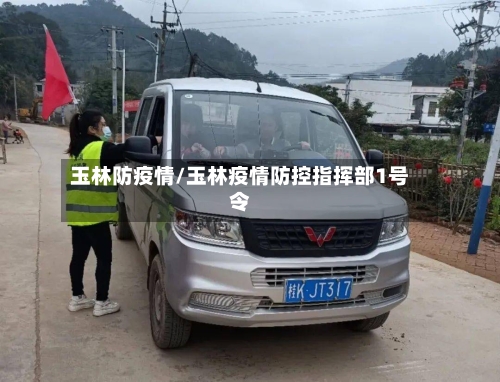 玉林防疫情/玉林疫情防控指挥部1号令-第2张图片