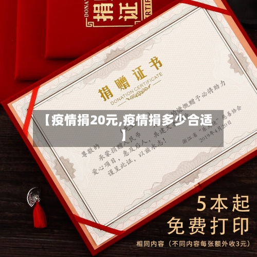 【疫情捐20元,疫情捐多少合适】-第3张图片