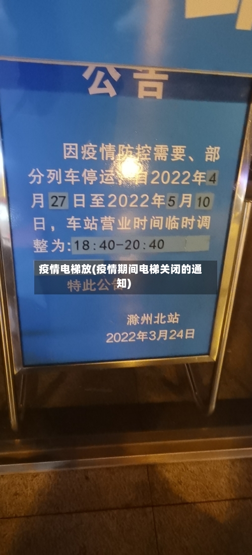 疫情电梯放(疫情期间电梯关闭的通知)