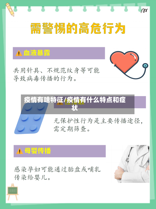 疫情有啥特征/疫情有什么特点和症状