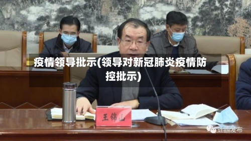 疫情领导批示(领导对新冠肺炎疫情防控批示)-第3张图片