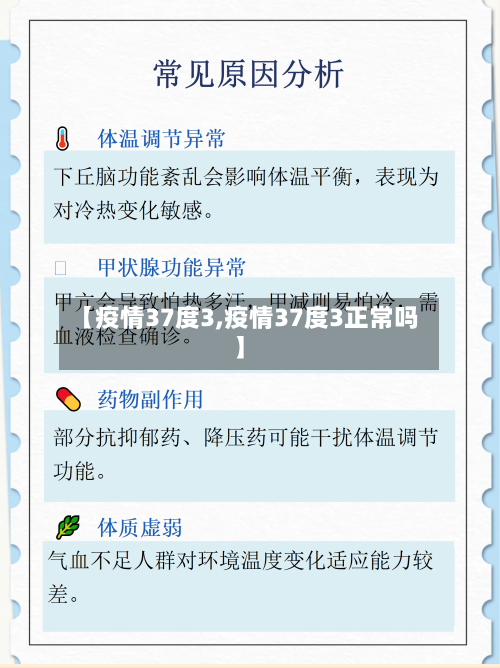 【疫情37度3,疫情37度3正常吗】-第2张图片
