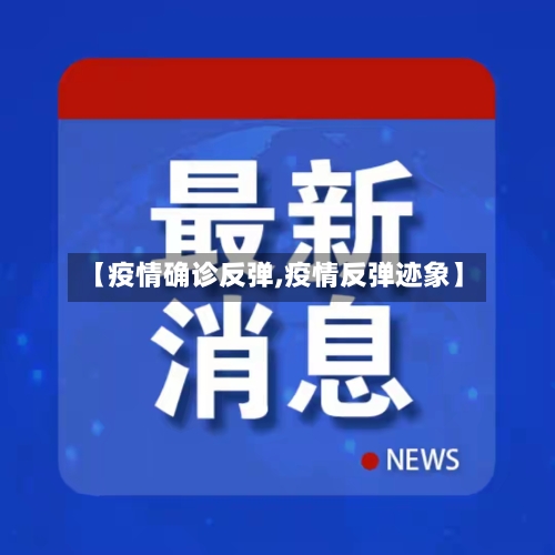 【疫情确诊反弹,疫情反弹迹象】-第3张图片
